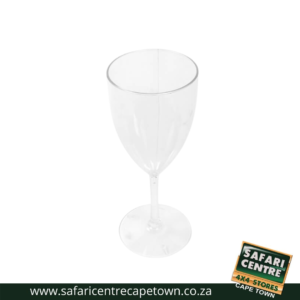CU Camping Crockery Clear Wine Glasses