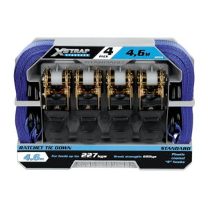 TD TIE DOWN RAT 4.6m X 25mm 4PCE