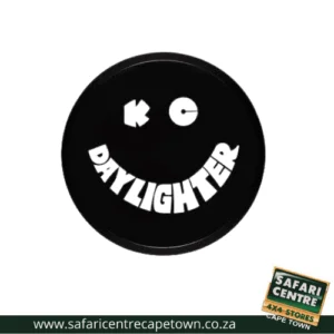 KC Hilites - 6” Black & White Protective Cover With Daylighter Logo