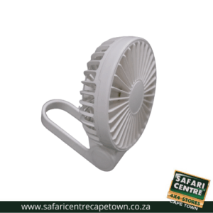 Home Quip Foldable White Travel Fan