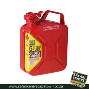 Pro-Quip 5L Red Metal Petrol Jerry Can